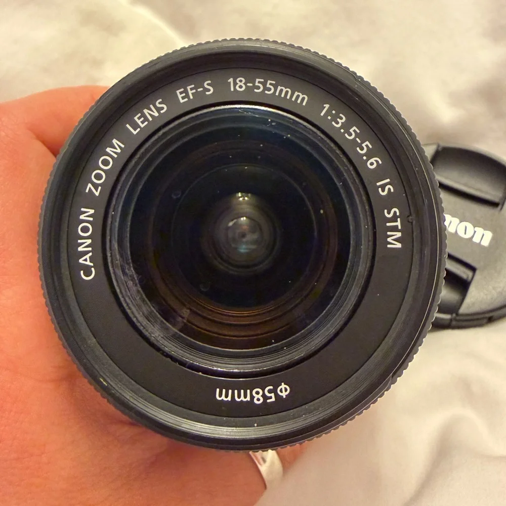 Canon Black EFS 18-55mm Lens